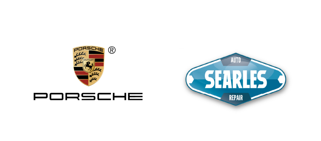 Loomo brandmark logo types - Porsche Searles Emblem logo