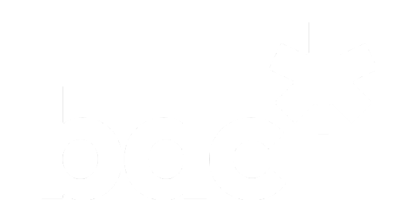 White lowercase letters bdc followed by a large asterisk symbol, all on a light grey background—perfect for Loomo Marketing’s clean and modern brand style.