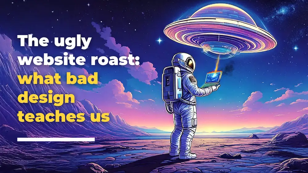 The Ugly Website Roast What Bad Design Teaches Us Loomo Blog